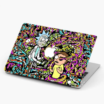 Чехол пластиковый для Apple MacBook Pro 16 A2141 Рик и Морти (Rick and Morty) макбук про case hard cover (9494-1671)
