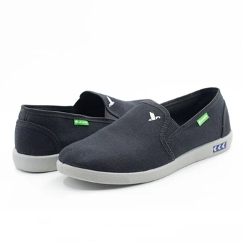 Слипоны мужские Jo Hemp Runner 46 Черные из конопли