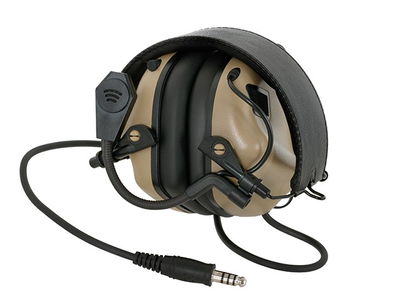 Тактичні навушники EARMOR M32 Coyote