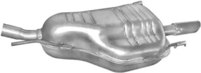 Глушитель POLMO Opel Astra G 1.6i -8V; 1.6i -16V hat. 09/03 -09/04 (17.592)-(855918) (Polmo-17.592)