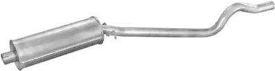 Резонатор POLMO Opel Kadett E 85-91 1.2S/1.3N/1.3S/1.4/1.6S (17.27)-(857596) (Polmo-17.27)