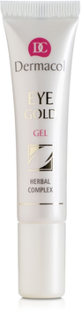 Гель для век против темных кругов под глазами - Dermacol Face Care Eye Gold Gel 15ml (66265-5392)