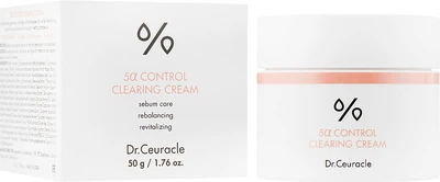 Себорегулирующий крем для лица - Dr.Ceuracle 5? Control Clearing Cream 50g (875376-2875)