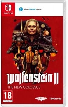 Игра Wolfenstein II 2: The New Colossus для Nintendo Switch (Картридж, Russian version)