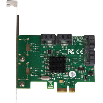 Плата расширения Frime (ECF-PCIEto4SATAIII002) PCI-E-4хSATAIII, 88SE9215