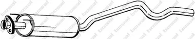 Глушник Bosal передній Opel ASTRA 94-96 (BO0178) (282-309)