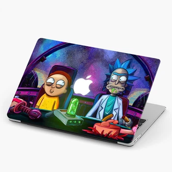 Чехол пластиковый для Apple MacBook Pro 15 A1707 / A1990 Рик и Морти (Rick and Morty) макбук про case hard cover (9649-1716)