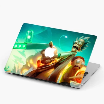 Чохол пластиковий для Apple MacBook Pro 14.2 A2442 Рик и Морти (Rick and Morty) макбук про case hard cover (10431-1715)