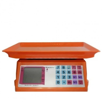 Весы торговые аккумуляторные Nokasonic NK-4017 до 40 кг с платформой
