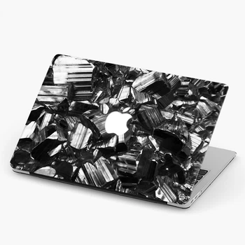 Чехол пластиковый для Apple MacBook Pro 16 A2141 Драгоценный черный камень Антрацит (Precious black stone Anthracite) макбук про case hard cover (9772-2401)