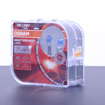 Лампа 12V H1 55W +130% Night Breaker "Osram" (64150 NBL +130) (Box-2шт) АКЦІЯ