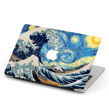 Чехол пластиковый для Apple MacBook Pro 16.2 A2485 Нагасаки Великая Волна (Nagasaki The Great Wave) макбук про case hard cover (36114-1847) (36114-1847)