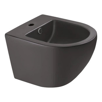 Біде підвісне Qtap Robin 495х375х325 Matt black QT1355046FMB