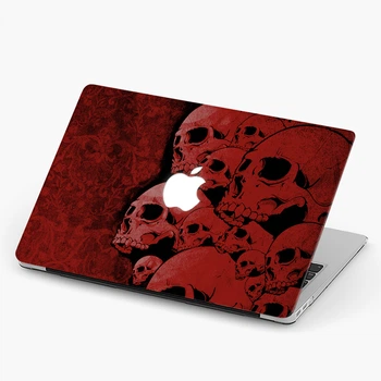 Чехол пластиковый для Apple MacBook Air 13 A1932 / A2179 Череп макбук про case hard cover (6347-2460)