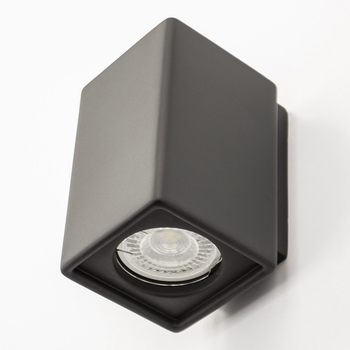 Светильник настенный гипсовый, бра GYPSUM LINE Dublin S1809 MR16 BK (Чёрный)