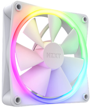 Вентилятор NZXT RGB Fans - Single F120RGB - 120 мм White (RF-R12SF-W1)