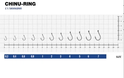 Крючок eXciter model Chinu-ring № 0,4 (12 hooks)