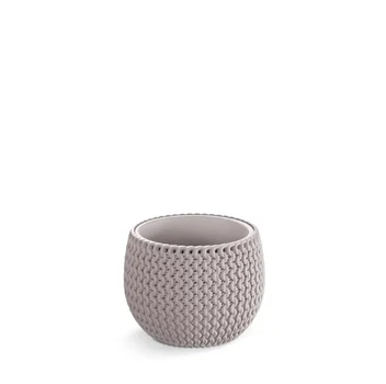 Горшек круглый Splofy Bowl с вкладышем, 150мм Мокка (DKSP150-7529U)
