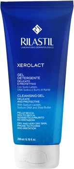 Żel pod prysznic Rilastil Xerolact Delicate & Protective nawilżający 200 ml (8050444858776)