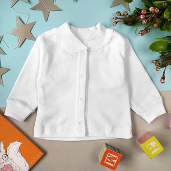 Кофта для девочки Hawk Kids 5563 56 см Белый