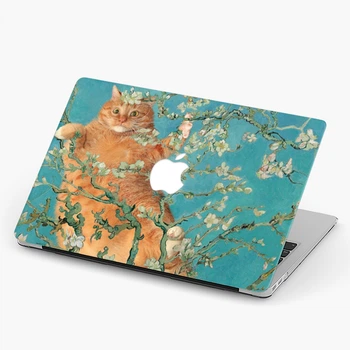 Чехол пластиковый для Apple MacBook Pro 13 A2289 / A2251 / A2338 Кот Винсент Ван Гог (Vincent van Gogh Cat) макбук