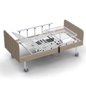 Ліжко медичне для лежачого хворого функціональне 4-секційне з електроприводом КФМ-4nb-e5 АУРА