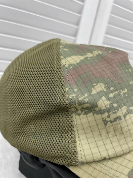 Тактична військова літня кепка Камуфляж "Піксель" із сіткою