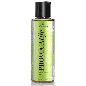 Масажна олія Sensuva Provocatife Hemp Oil Infused Massage з феромонами та олією конопель (125 мл)