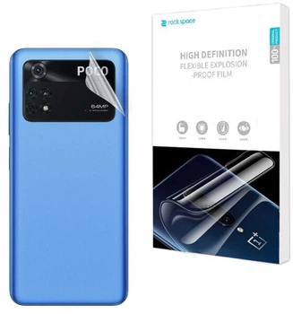 Защитная пленка на заднюю панель RockSpace Explosion-Proof SuperClear для Xiaomi Poco M4 Pro 4G