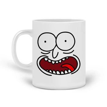 Кружка Рик и Морти Рик Санчез (Rick and Morty Rick Sanchez) (20259-2632) Керамика Белый