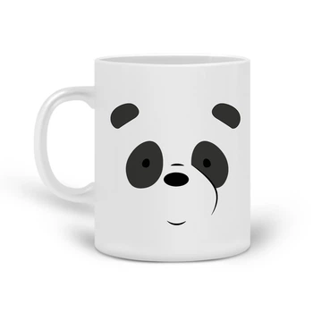 Кружка Вся правда про ведмедів Панда (We Bare Bears Panda) (20259-2661) Кераміка Білий