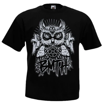 Футболка Talisman BRING ME THE HORIZON Owl сова Чорний S (FOL483)