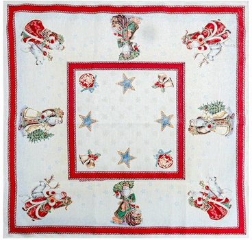 Скатерть гобеленовая Lefard Home Textile Snowing 100x100 см (8407007161710)