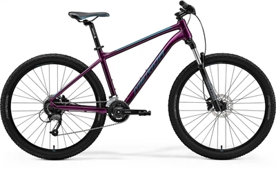 Велосипед гірський MERIDA BIG.SEVEN 60-2X, PURPLE(TEAL-BLUE), 2021