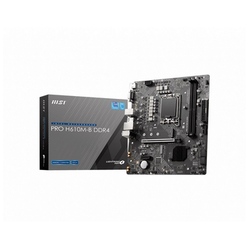 Материнская плата MSI PRO H610M-B DDR4 Socket 1700