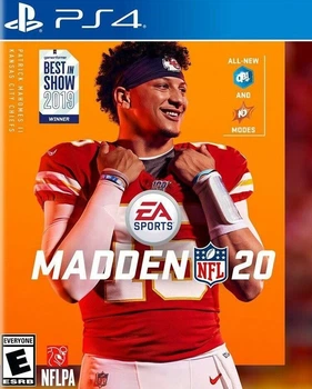 Американский футбол Madden NFL 20 English Version (PS4, Б/У)