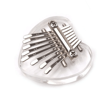Музыкальный инструмент калимба Mini Kalimba Folem на 8 нот Прозрачная (820-2)