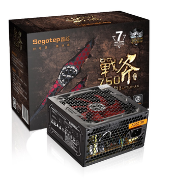 Блок питания Segotep ZF-750 PLUS (SG-D750BXB), 12cm fan, 650W (6959371301619)