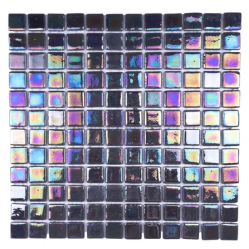 Стеклянная мозаика Glass Mosaic IU1031 Grey Pearl 31,7x31,7 за 1 ШТ