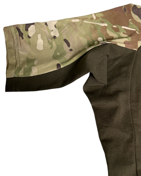 Рашгард із коротким рукавом тактичний комбінована UFB Clothing олива/мультикам NATO M (48-50 розмір)