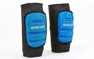 Наколінник спортивний неопреновий Zelart 4207 (2шт) S синій