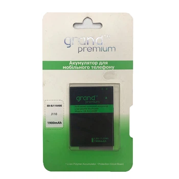 Акумулятор GRAND Premium Samsung J1 J120 (EB-BJ120CBE) (2050mAh) (Original)