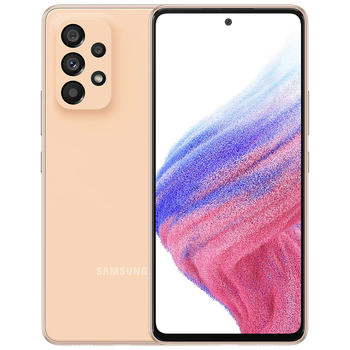 Смартфон Samsung Galaxy A53 5G 8/256Gb Awesome Peach (SM-A536E/DS) (UA-UCRF) Seller Refurbished