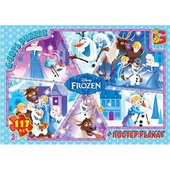 Пазлы Холодное сердце 117 эл Gtoys (FR044) (187367)