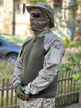 Тактическая рубашка мультикам, военная рубашка UBAKS ВСУ 48 р