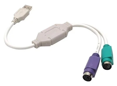 Перехідник PS2 PS/2 на USB клавіатурі та миші