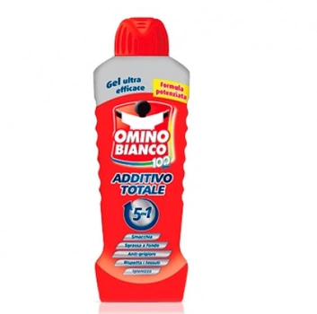 Гель c пятновыводящим комплексом 5в1 Omino Bianco Additivo Totale 900 мл