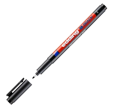 Перманентный маркер edding Permanent Marker Pen для профессионального использования