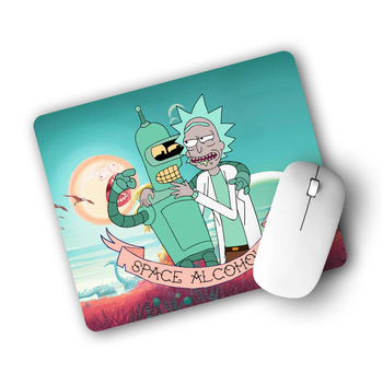 Коврик для мышки Рик и Морти Рик Санчез (Rick and Morty Rick Sanchez) (25108-2943) 22 * 18 см