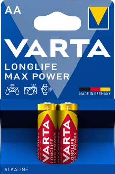 Батарейка Varta Longlife Max Power AA BLI 2 Alkaline (04706101412)